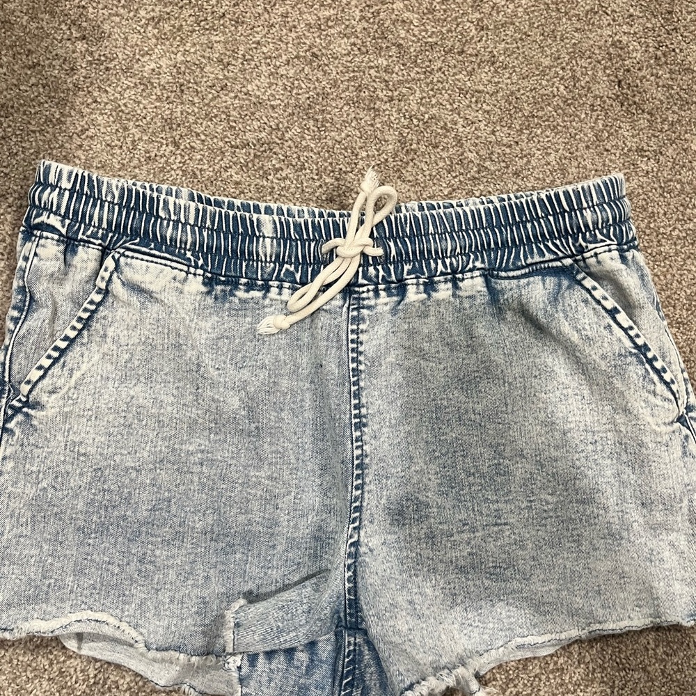Denim Blue Women's Shorts